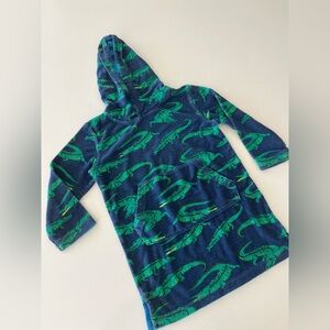 Mini Boden Alligator Print - Pullover, Toweling, Hoodie Sz:5/6 Y